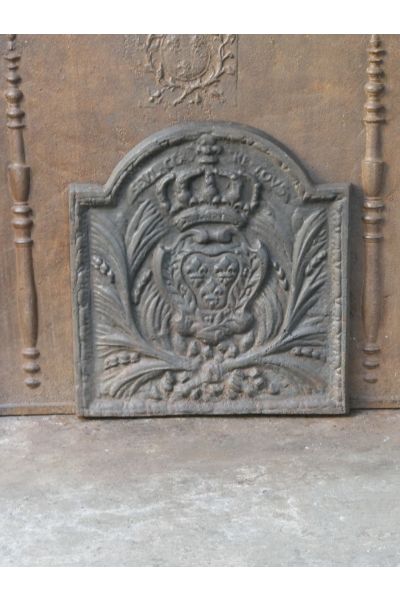 Kaminplatte 'Wappen von Frankreich'