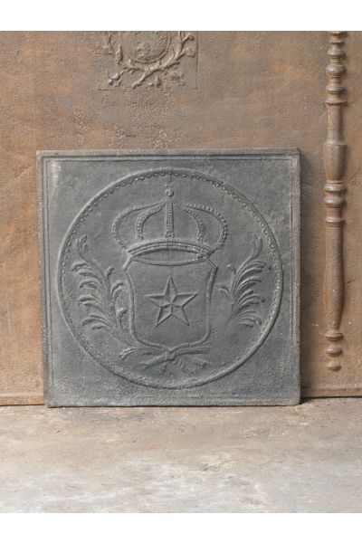 Kaminplatte 'Wappen von Frankreich'