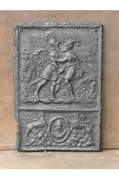 Kaminplatte 'Joab und Abner'