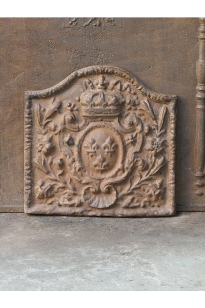 Kaminplatte 'Wappen von Frankreich'