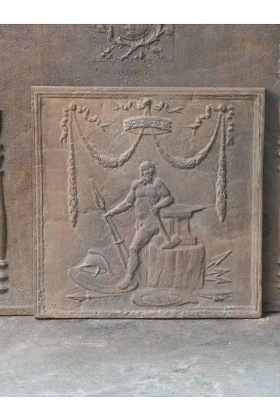 Kaminplatte 'Die Schmiede'