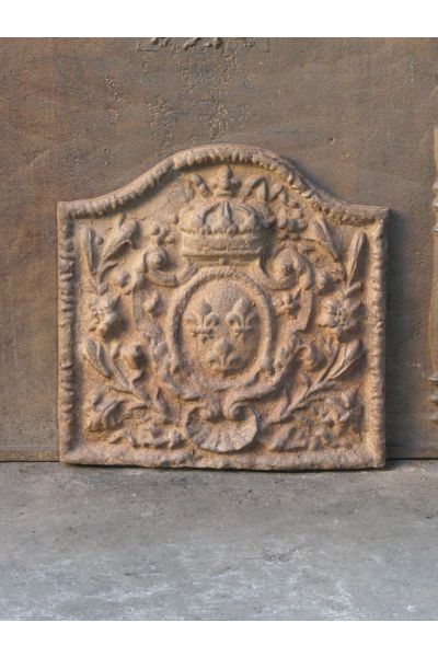 Kaminplatte 'Wappen von Frankreich'
