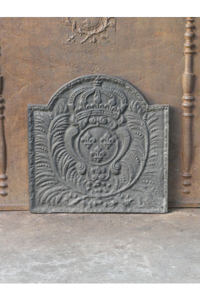 Kaminplatte 'Wappen von Frankreich'