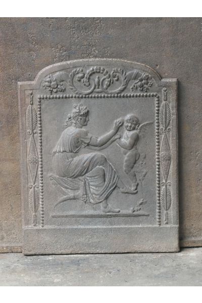 Kaminplatte Venus und Amor 