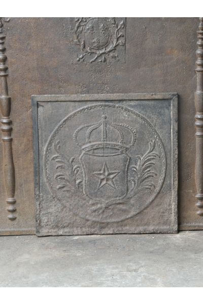 Kaminplatte 'Wappen von Frankreich'