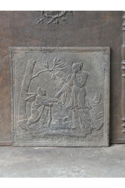 Kaminplatte Venus und Amor 