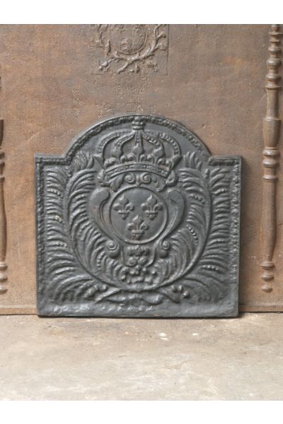 Kaminplatte 'Wappen von Frankreich'