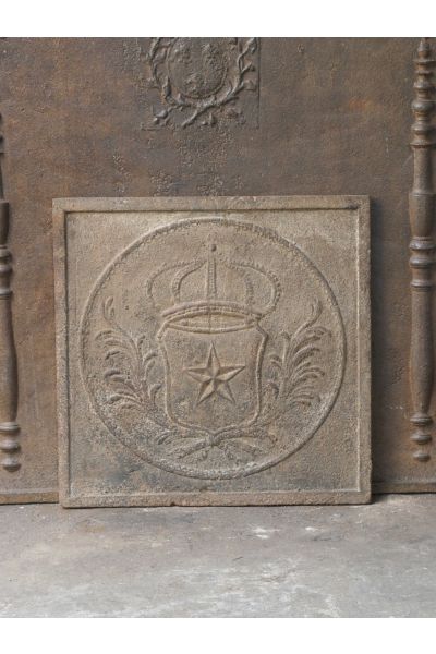 Kaminplatte 'Wappen von Frankreich'