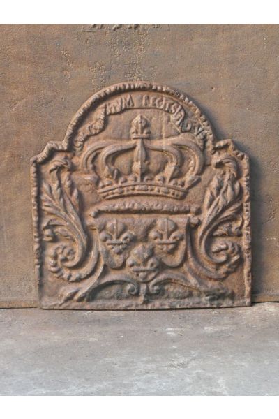 Kaminplatte 'Wappen von Frankreich'