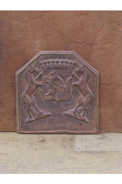 Kaminplatte 'Wappen'