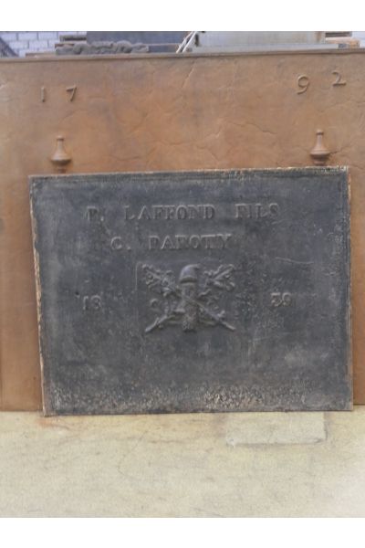 Kaminplatte 'Französische Revolution'