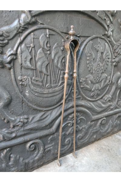 Antike Französische Kaminzange