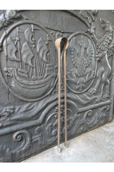 Antike Französische Kaminzange