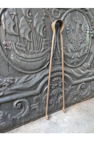 Antike Französische Kaminzange