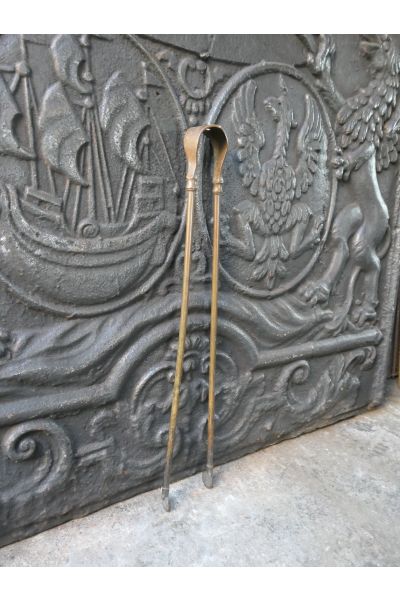 Antike Französische Kaminzange