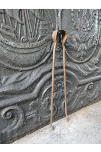 Antike Französische Kaminzange