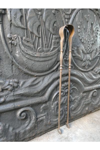 Antike Französische Kaminzange