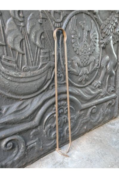 Antike Französische Kaminzange