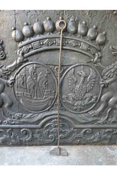 Antiker Französischen Schürhaken