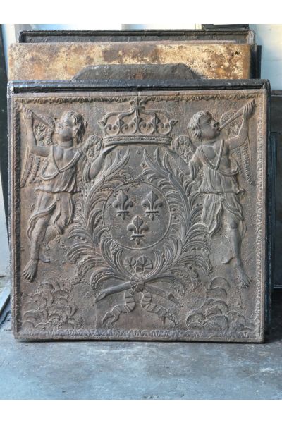 Kaminplatte 'Wappen von Frankreich'