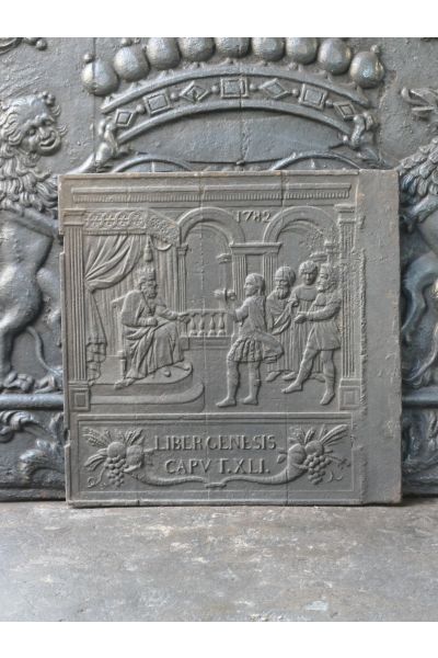 Kaminplatte 'Religiösen Themen'