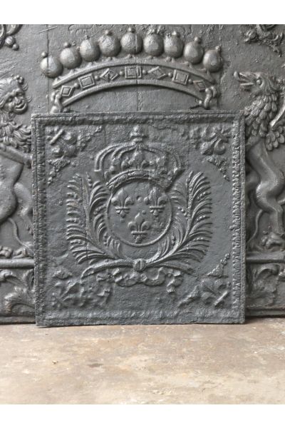 Kaminplatte 'Wappen von Frankreich'