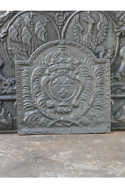Kaminplatte 'Wappen von Frankreich'