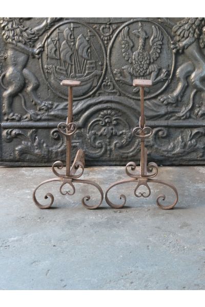 Kaminhunde Ludwig XV
