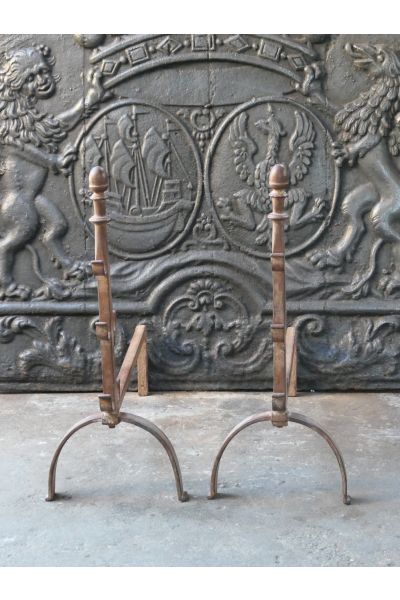 Kaminhunde Ludwig XV