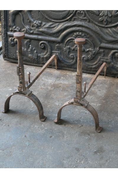 Kaminhunde Ludwig XV