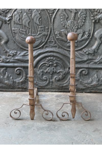Kaminhunde Ludwig XV