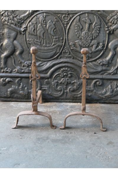 Kaminhunde Ludwig XV