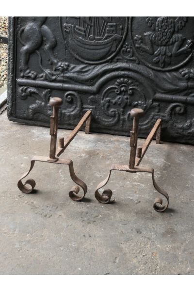 Kaminhunde Ludwig XV