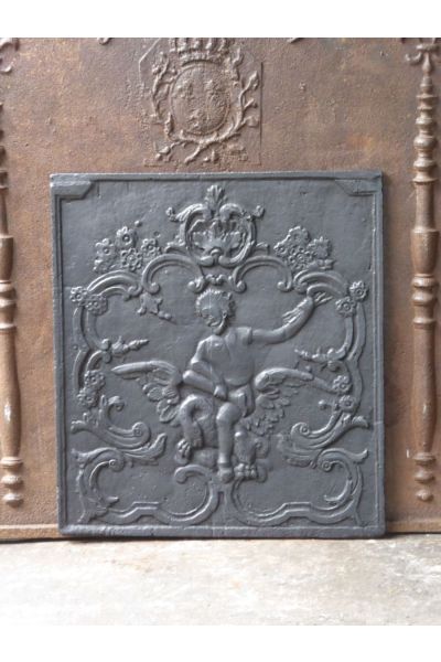 Kaminplatte 'Zeus und Leda'