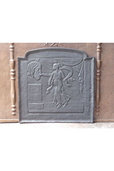 Kaminplatte 'Bocca della Verità'