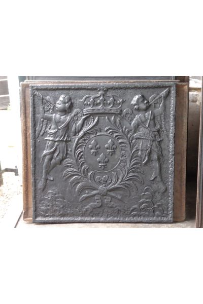 Kaminplatte 'Wappen von Frankreich'