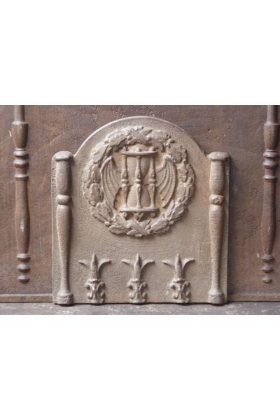 Kaminplatte 'Wappen'