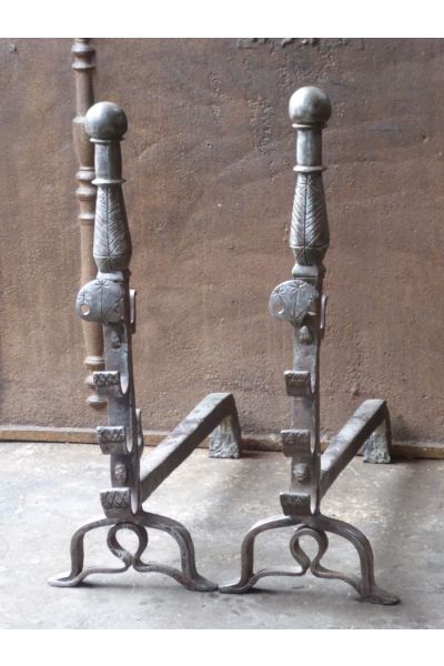 Kaminhunde Ludwig XIII | Landiers