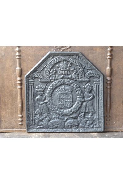 Kaminplatte 'Wappen von Frankreich'