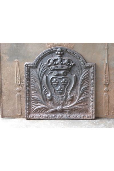 Kaminplatte 'Wappen von Frankreich'