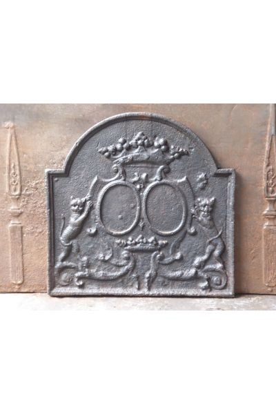 Kaminplatte 'Wappen'