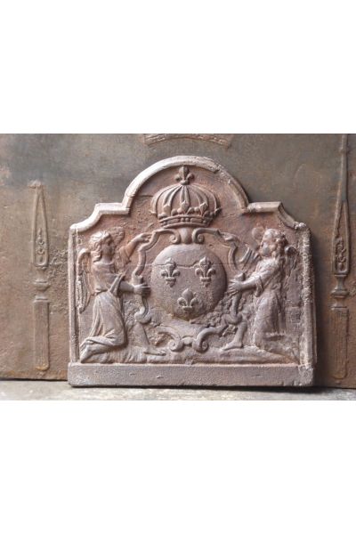 Kaminplatte 'Wappen von Frankreich'