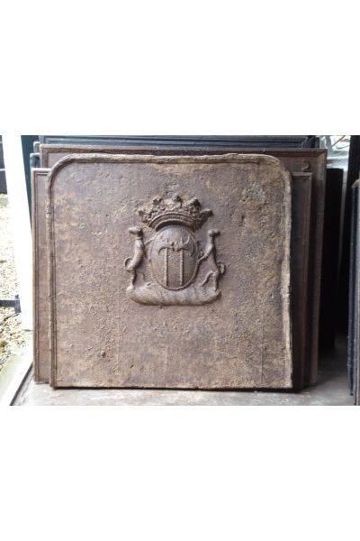 Kaminplatte 'Wappen'