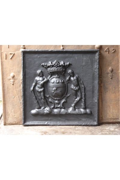 Kaminplatte 'Bischöflichen Wappen'
