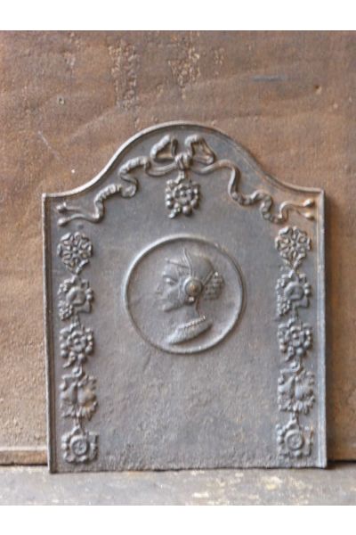 Kaminplatte 'Frau'