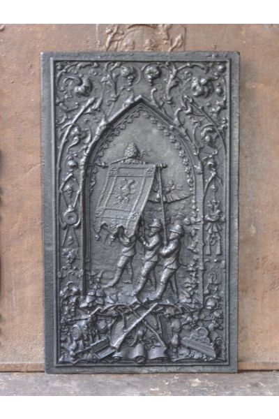 Kaminplatte 'Wappen'