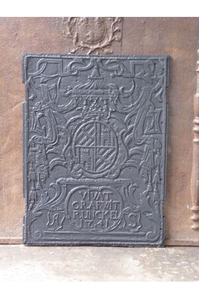 Kaminplatte 'Wappen'