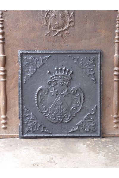 Kaminplatte 'Wappen'