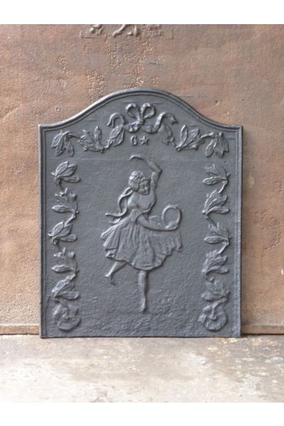Historismus Ofenplatte Metall