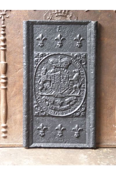 Kaminplatte 'Wappen'